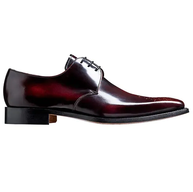 40% OFF BARKER Darlington Shoes - Mens Derby Style - Brandy Hi-Shine - Size: UK 6.5