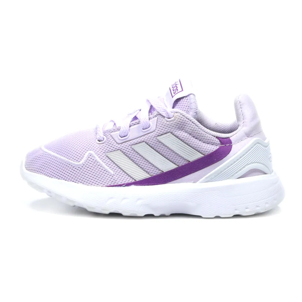 Adidas Nebzed 1 Sport Shoes Fabric Purple Colour For Kids
