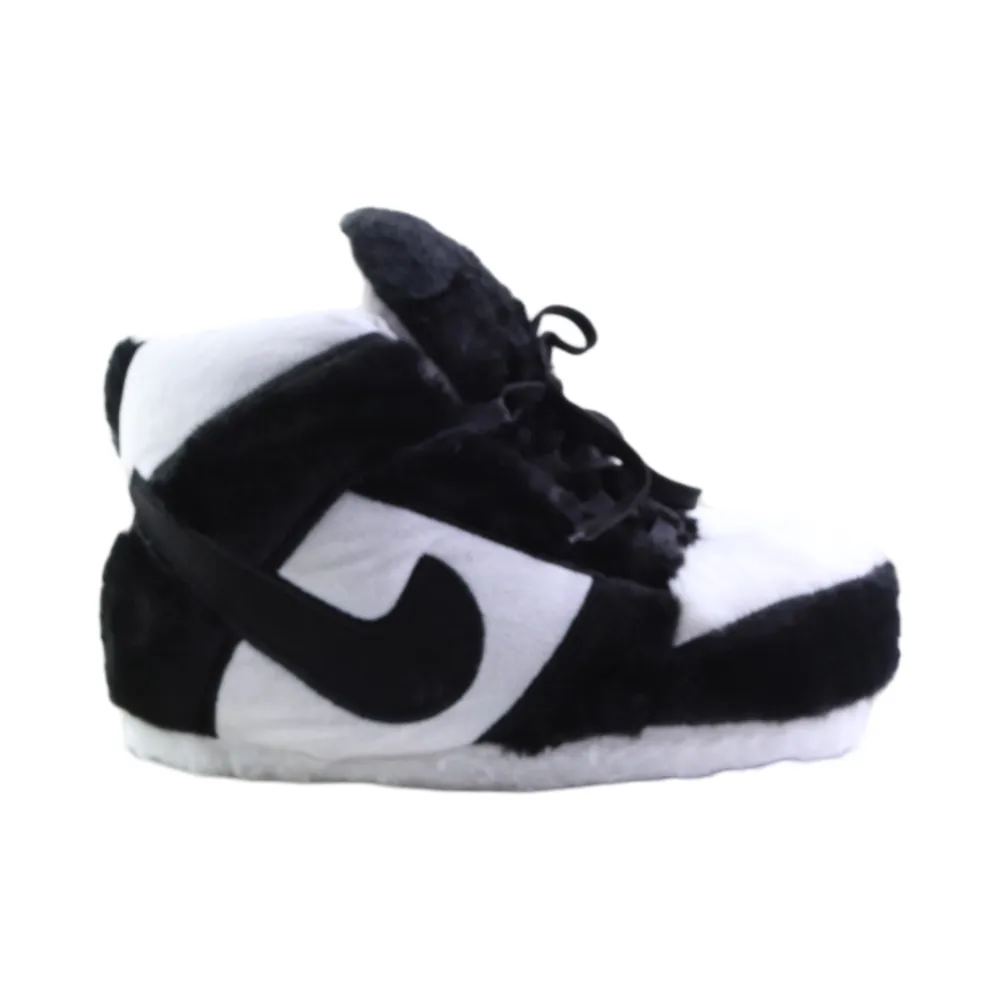 AJ 1 Black Retro Hi Top Trainer Sneaker Slippers