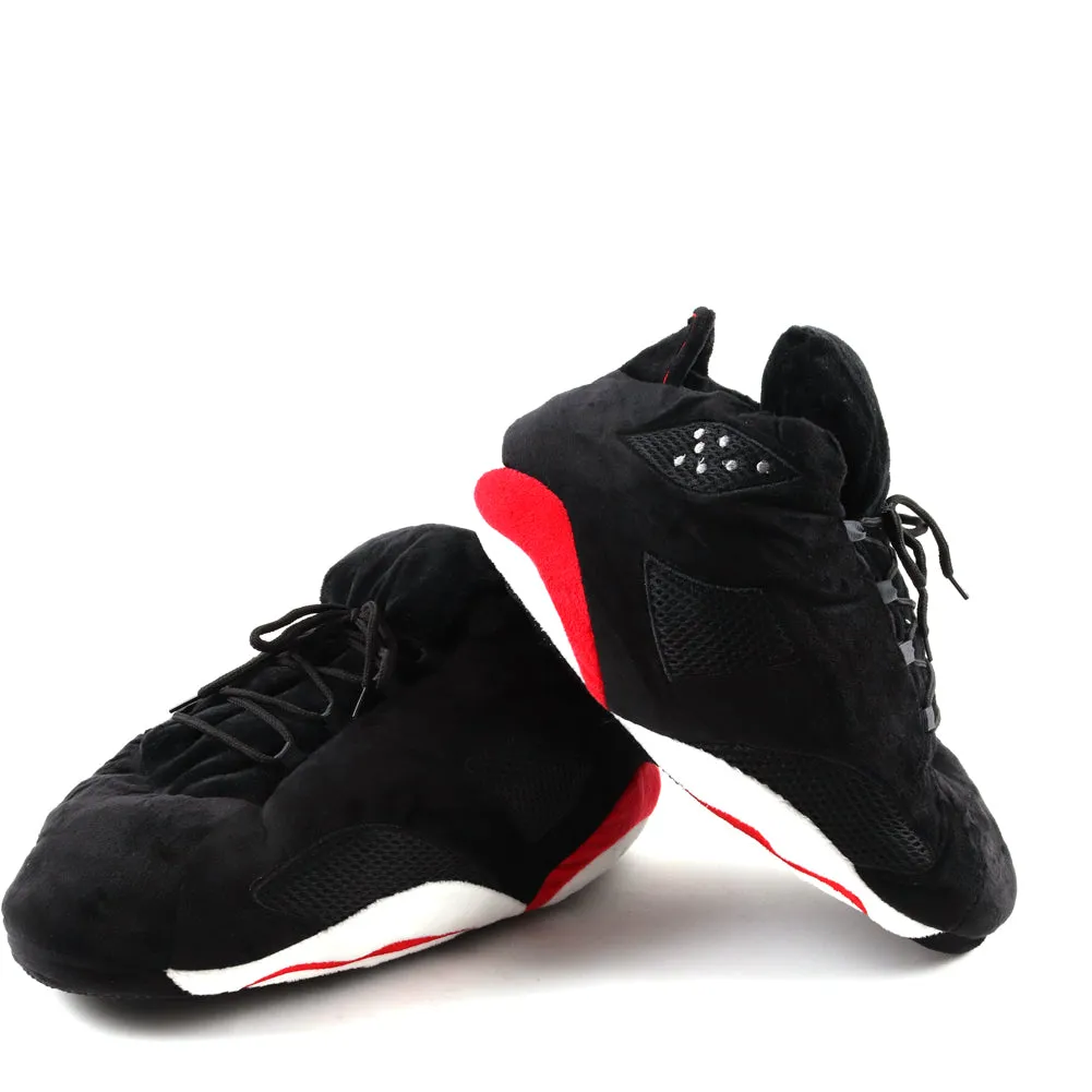 AJ 6 Retro Black Hi Top Trainer Sneaker Slippers