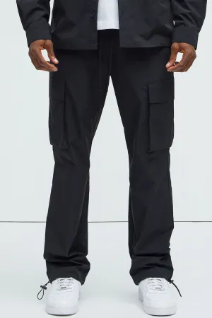 Ansel Tech Cargo Jogger - Black