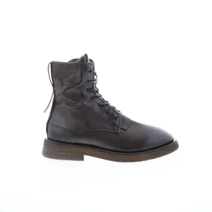 A.S. 98 Chevy Womens Brown Leather Lace Up Casual Dress Boots
