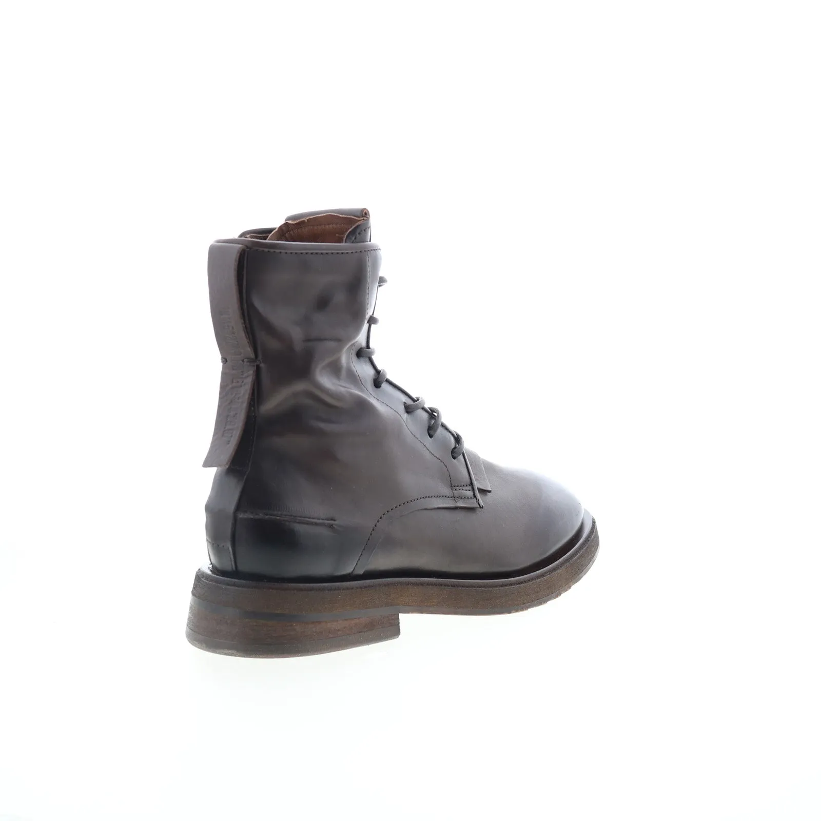A.S. 98 Chevy Womens Brown Leather Lace Up Casual Dress Boots