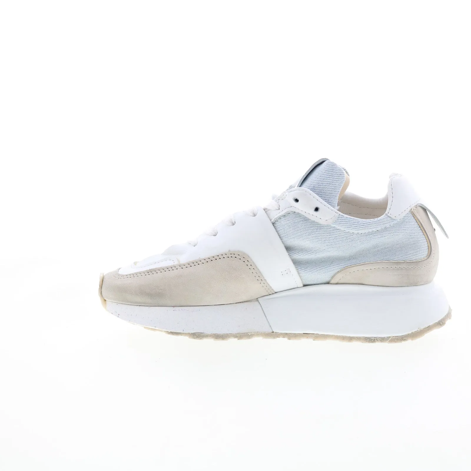 A.S. 98 Evander Womens White Synthetic Lace Up Lifestyle Sneakers Shoes