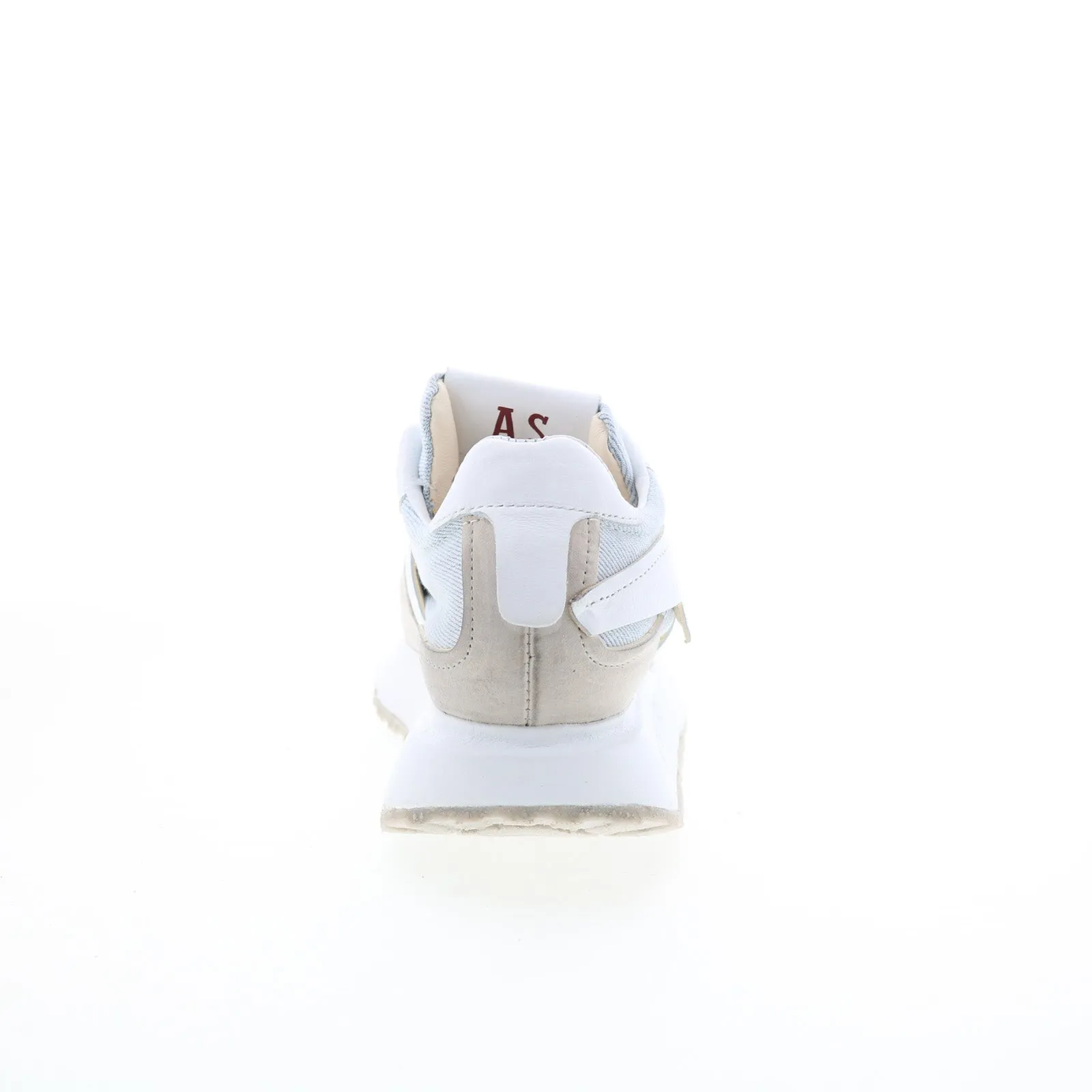 A.S. 98 Evander Womens White Synthetic Lace Up Lifestyle Sneakers Shoes