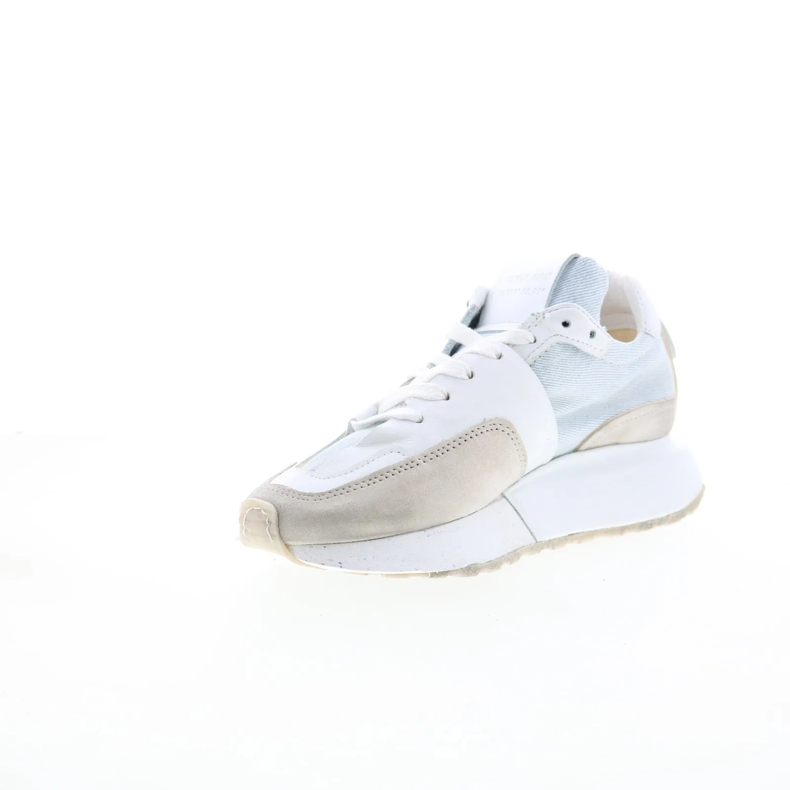 A.S. 98 Evander Womens White Synthetic Lace Up Lifestyle Sneakers Shoes