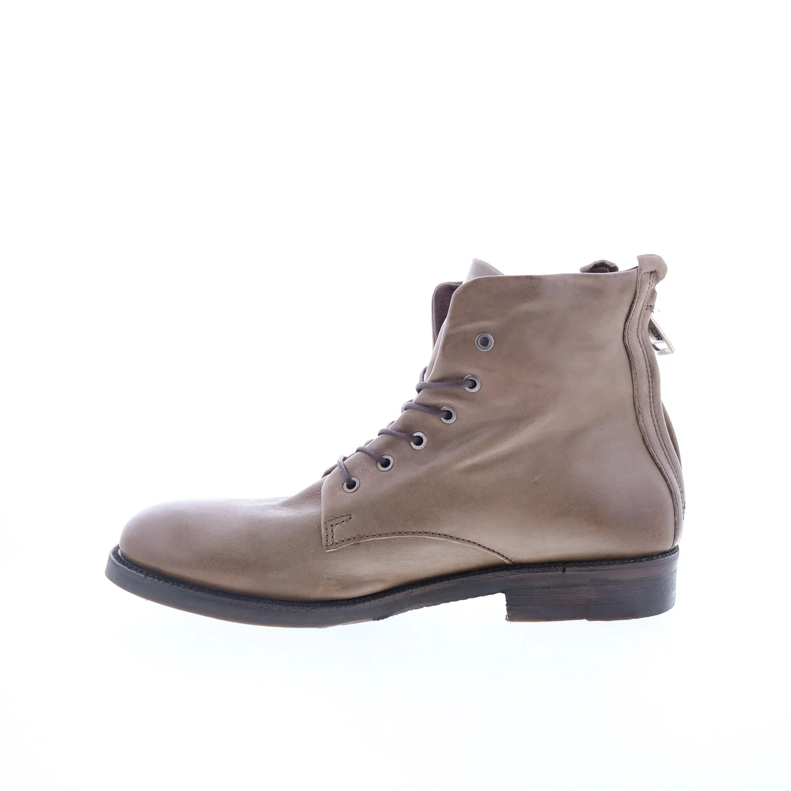 A.S. 98 Sylvester Mens Brown Leather Zipper Chukkas Boots
