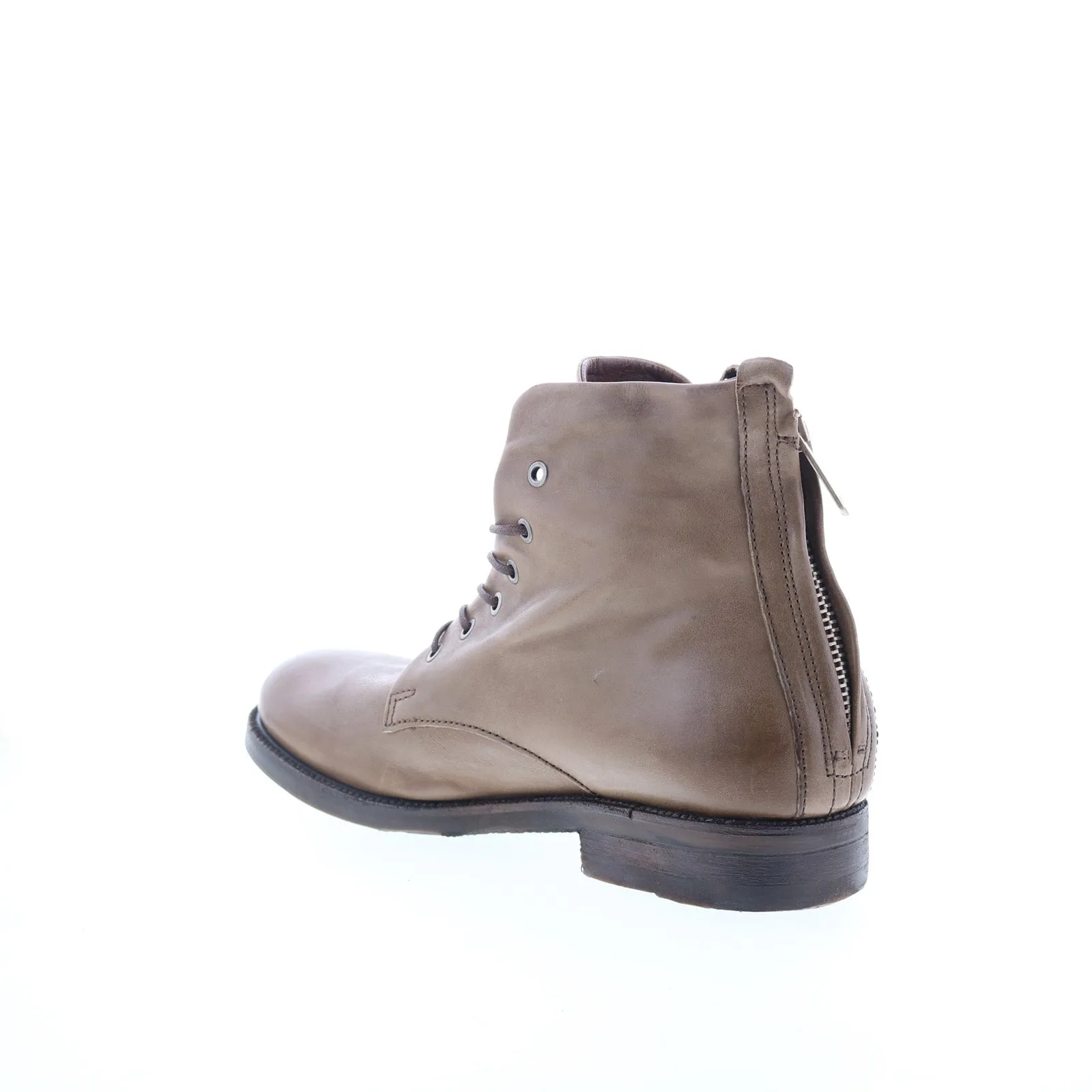 A.S. 98 Sylvester Mens Brown Leather Zipper Chukkas Boots