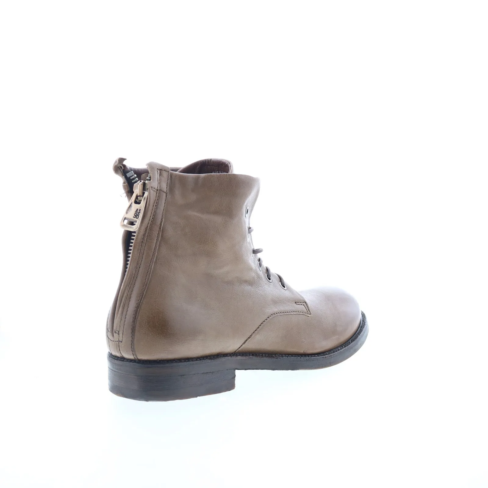 A.S. 98 Sylvester Mens Brown Leather Zipper Chukkas Boots