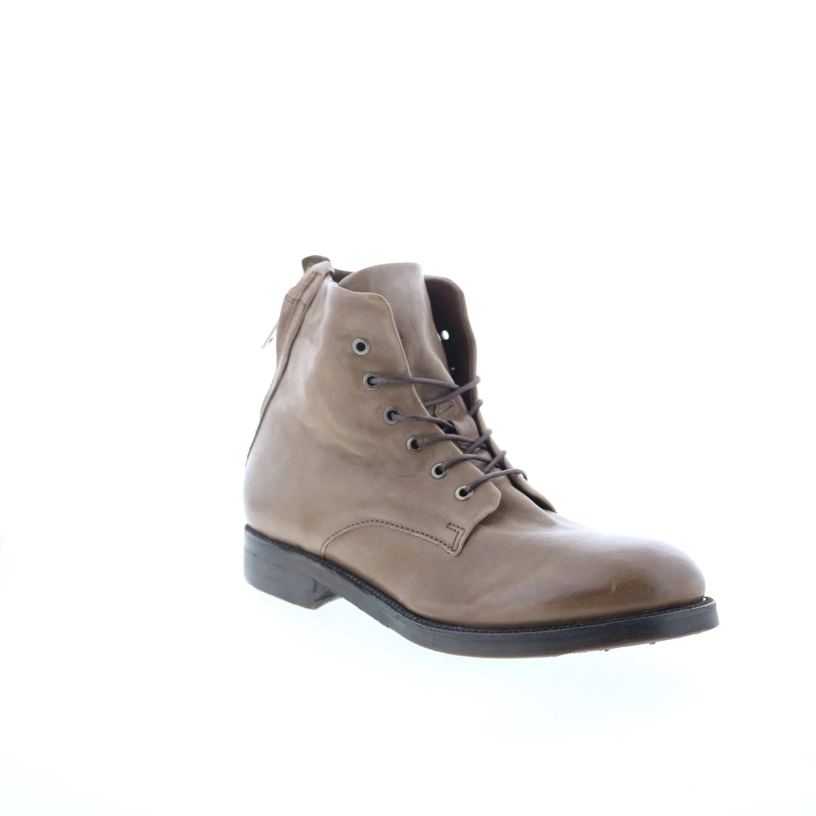 A.S. 98 Sylvester Mens Brown Leather Zipper Chukkas Boots