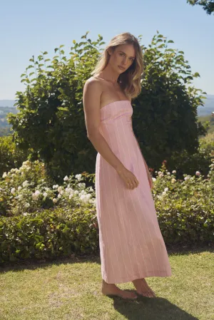 Aston Studio Harper Dress in Parfait Stripe