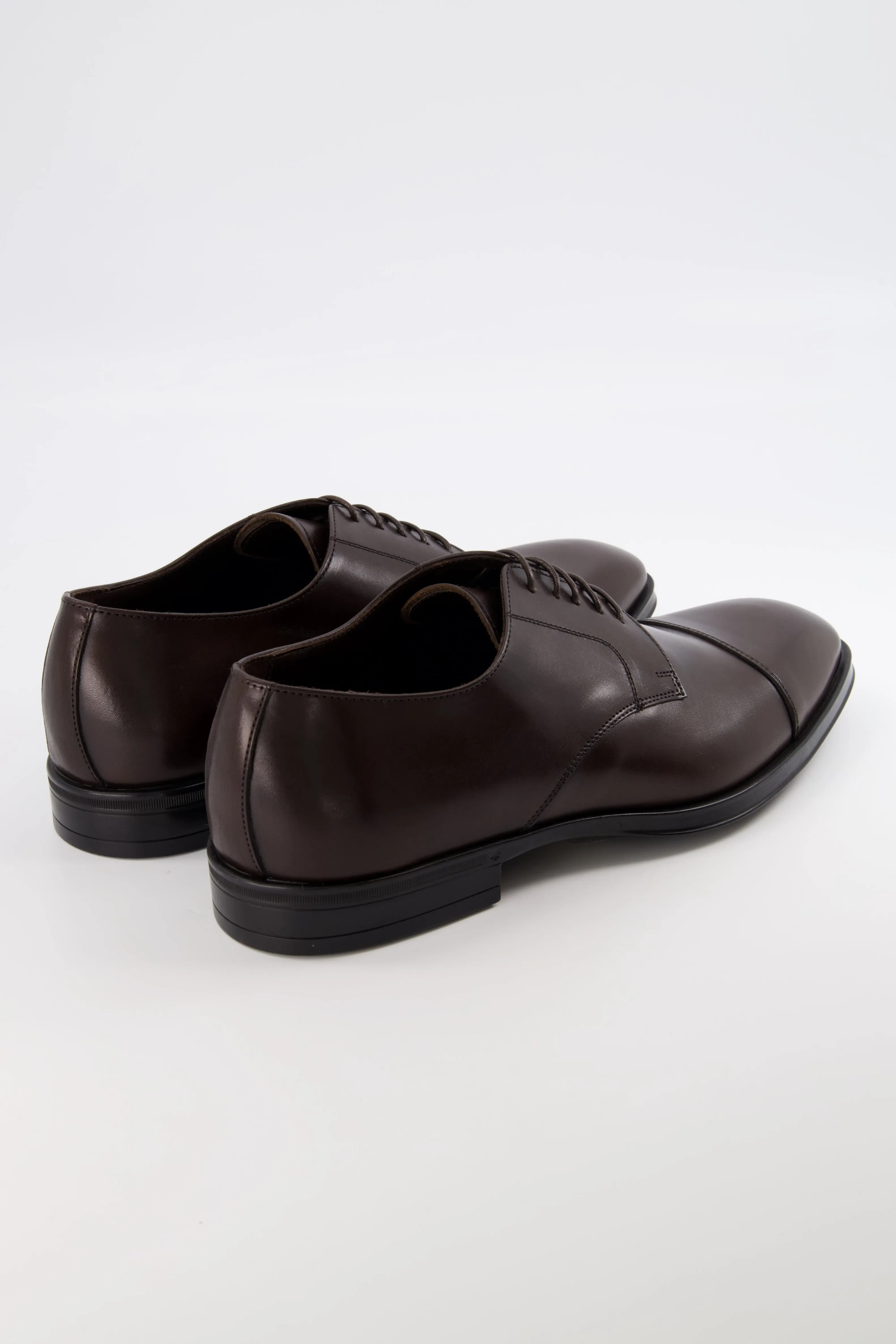 CANALI Chocolate Derby Shoes
