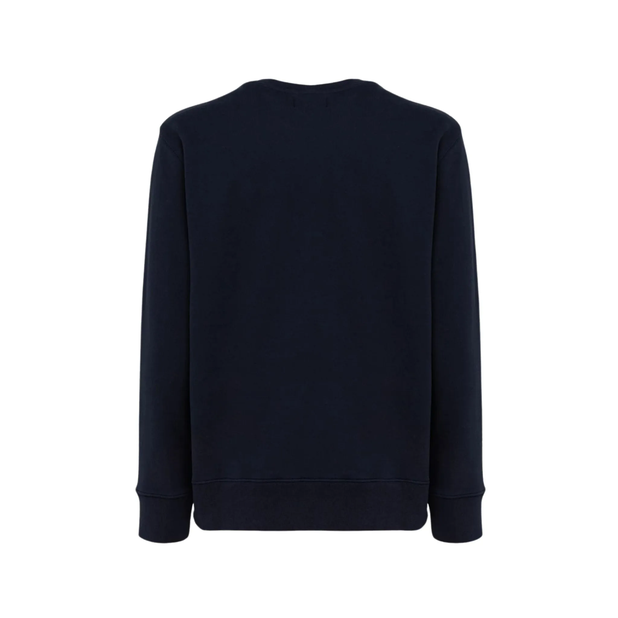 Felpa Uomo Blu patch logo