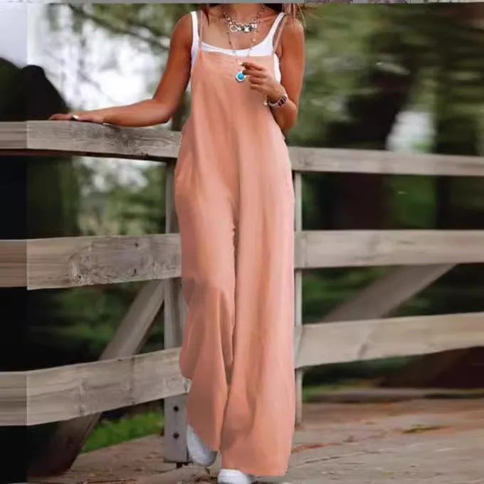 Glinda - Easygoing Wide-Leg Jumpsuit