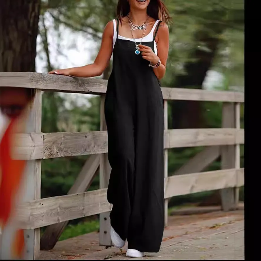 Glinda - Easygoing Wide-Leg Jumpsuit