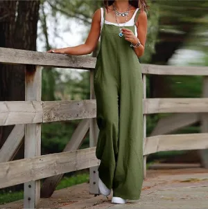 Glinda - Easygoing Wide-Leg Jumpsuit