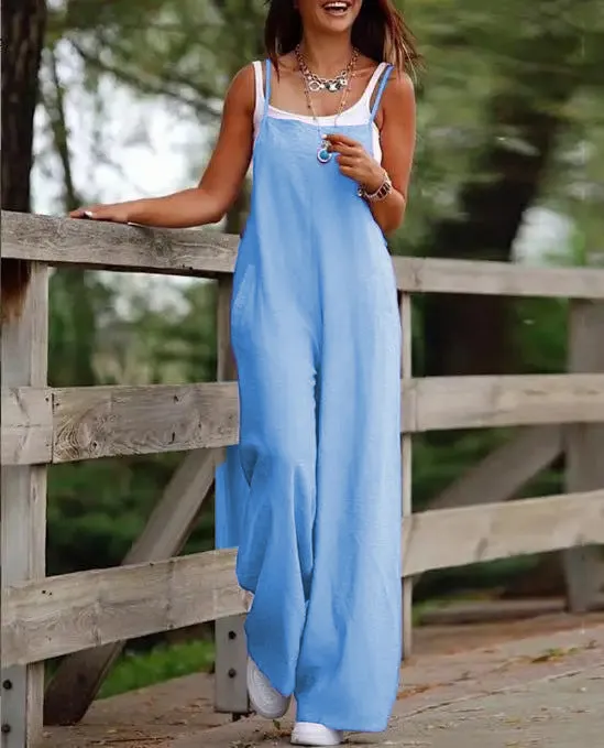 Glinda - Easygoing Wide-Leg Jumpsuit