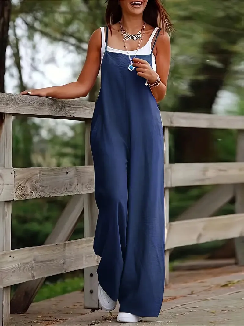Glinda - Easygoing Wide-Leg Jumpsuit