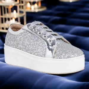 Glitterati Sneakers - Silver