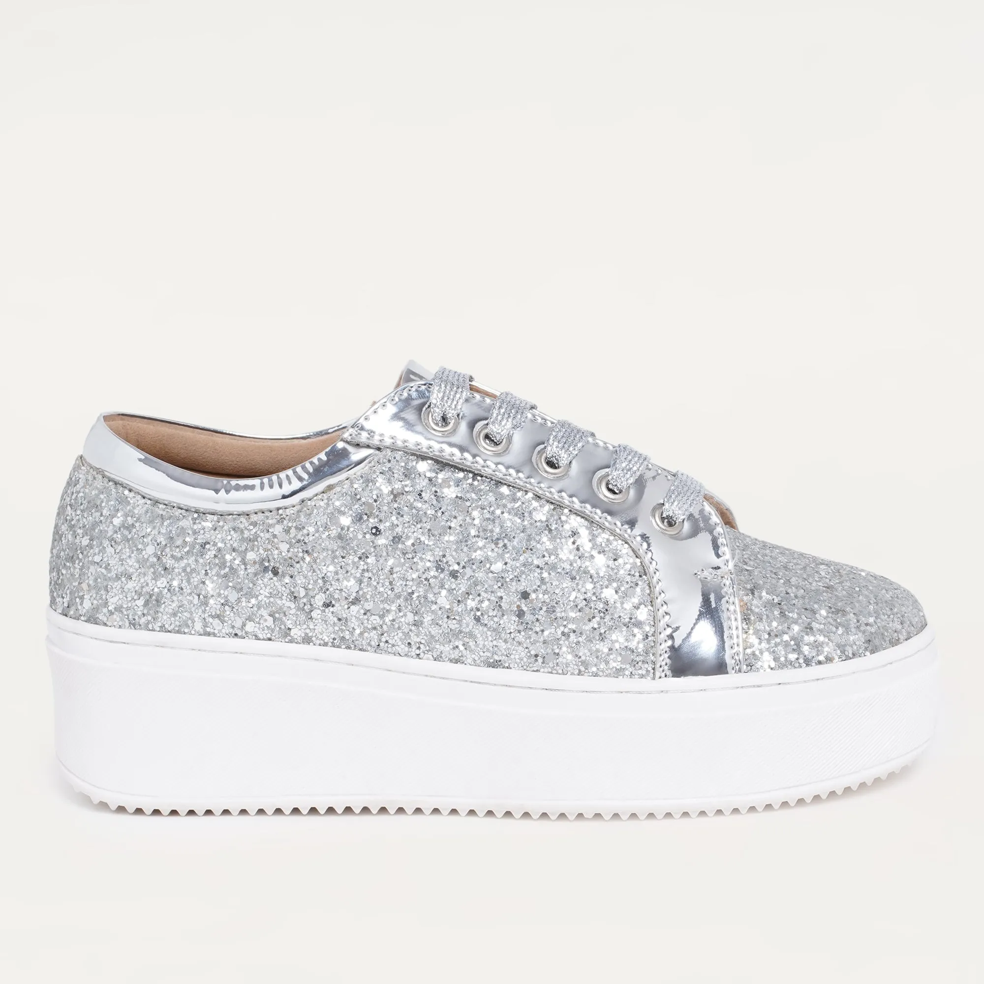 Glitterati Sneakers - Silver