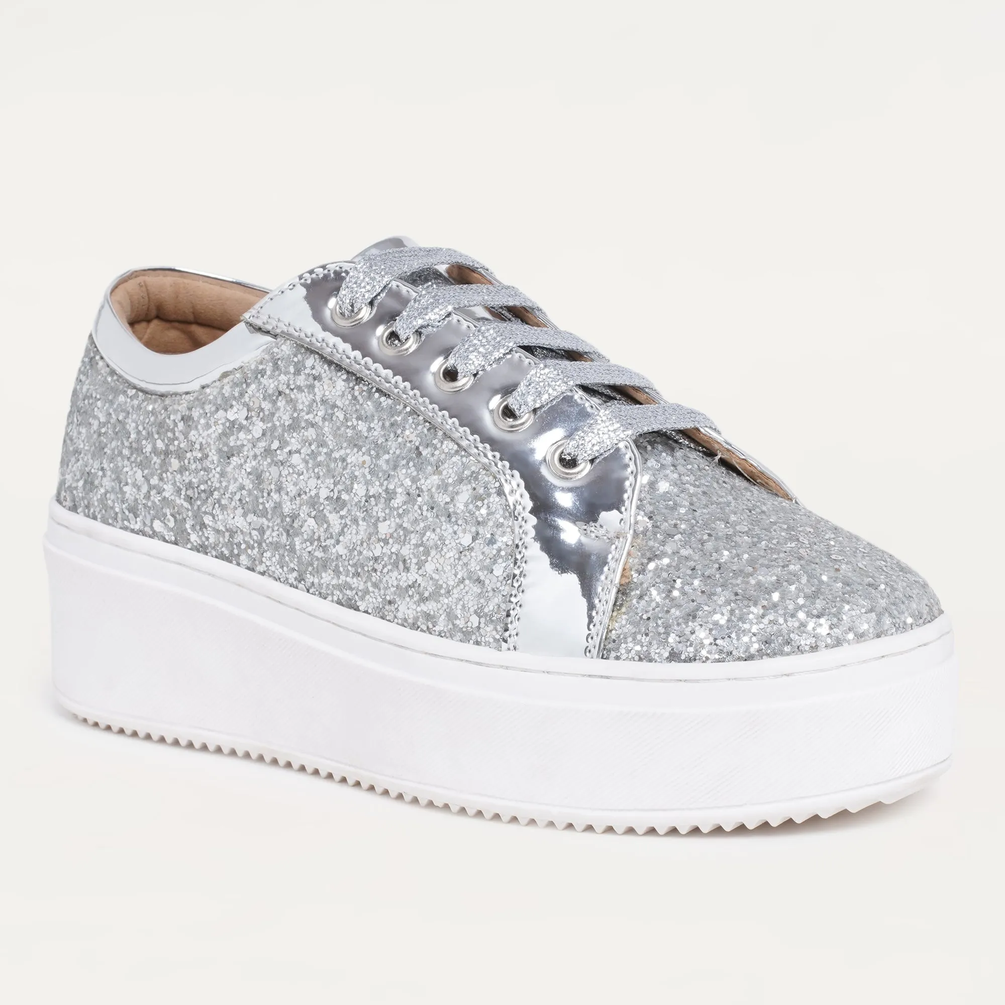 Glitterati Sneakers - Silver