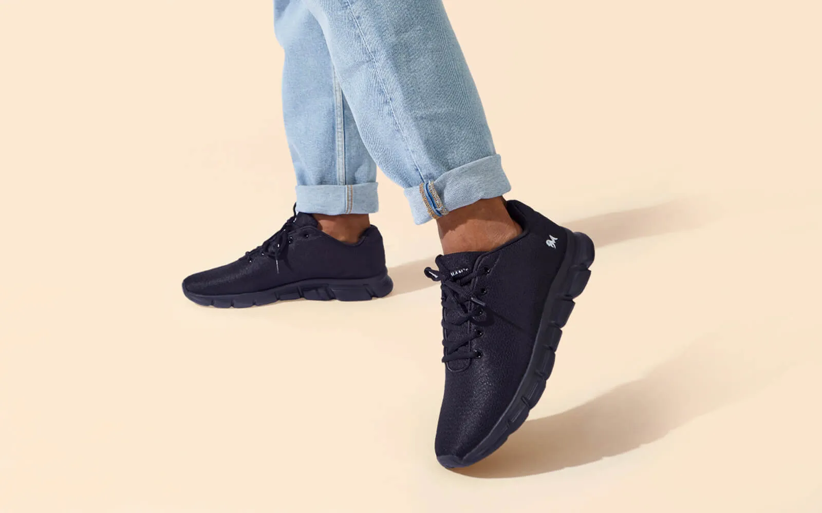 Glossy Groove Sneakers : Black