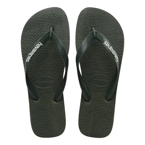 HAVAIANAS LOGO FILETE - GREEN OLIVE