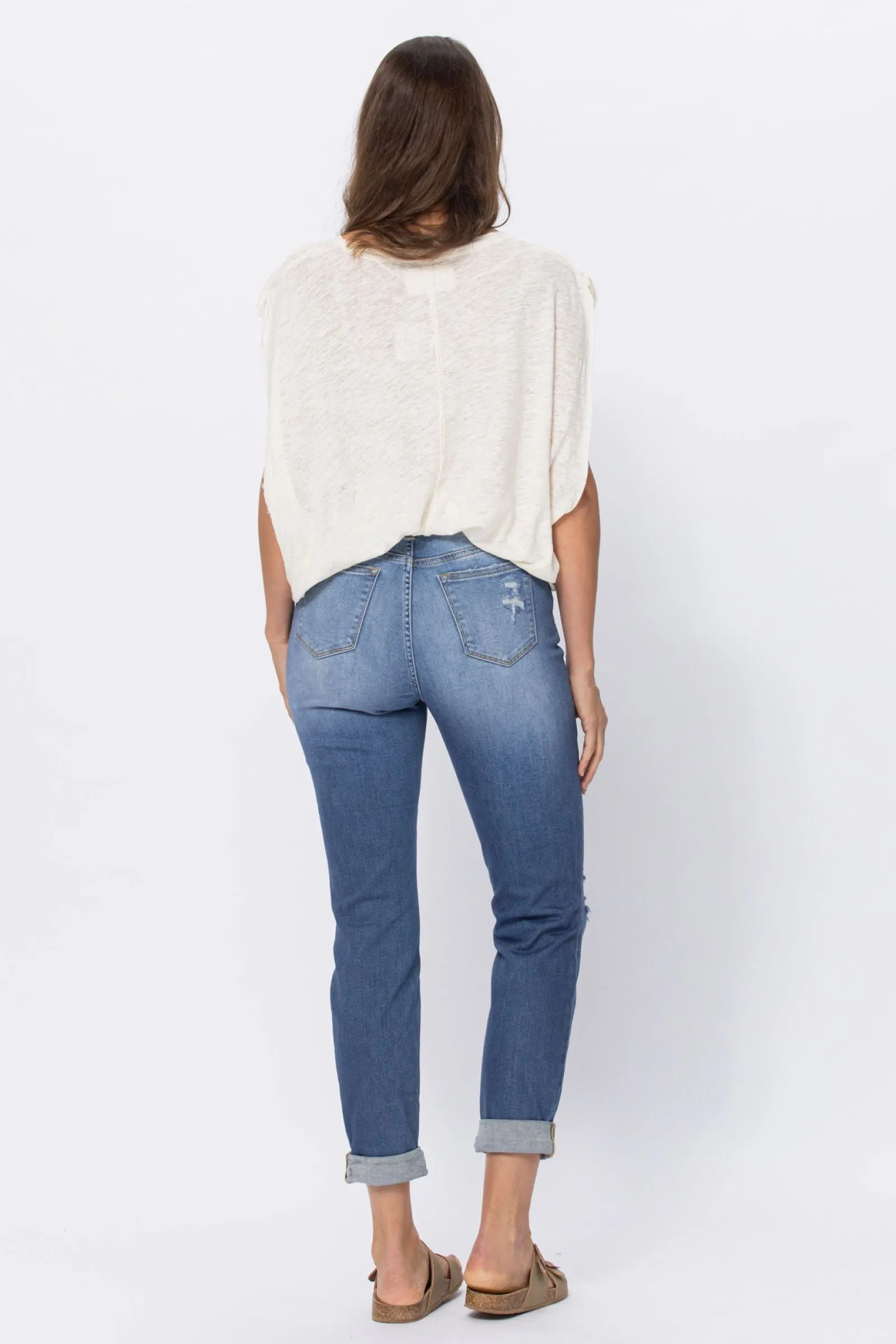Hayley High Rise Boyfriend Jeans