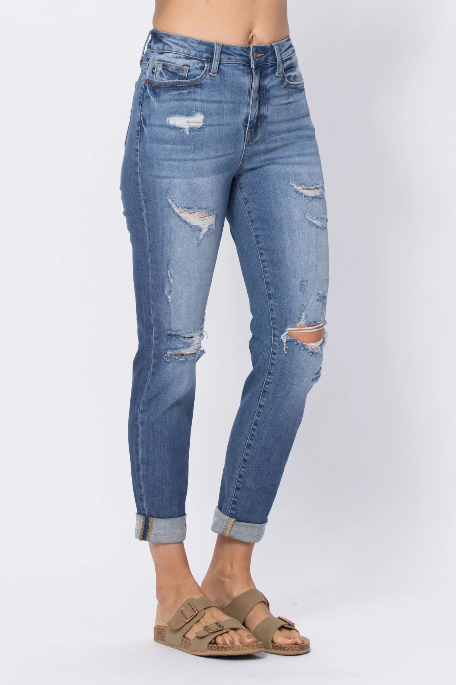 Hayley High Rise Boyfriend Jeans