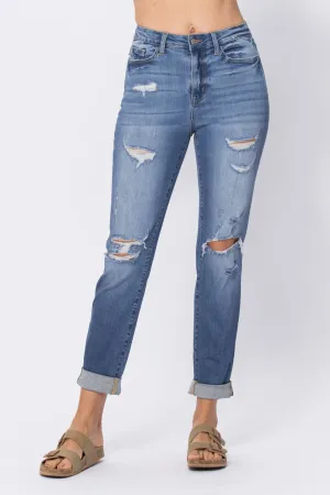 Hayley High Rise Boyfriend Jeans