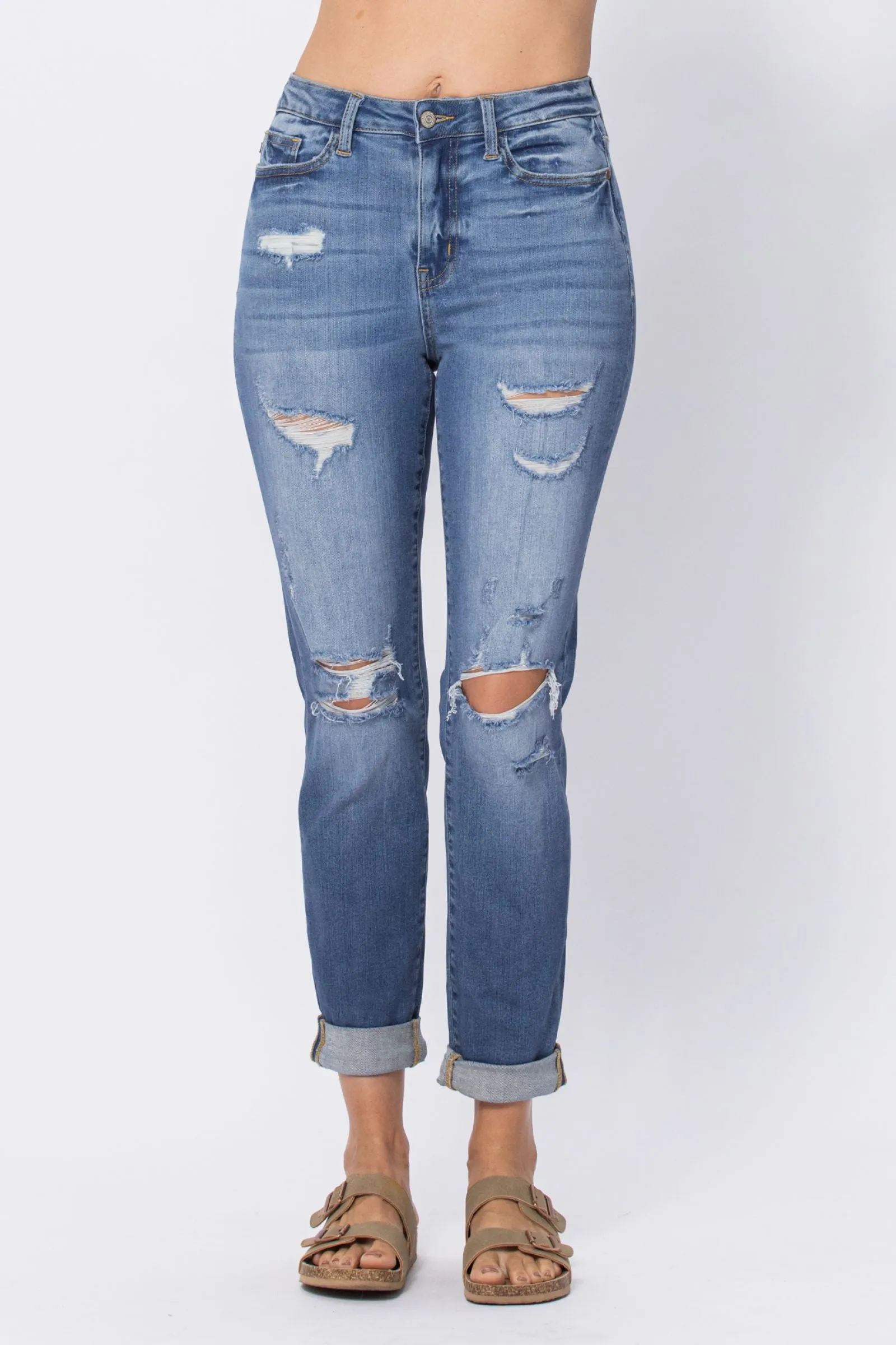 Hayley High Rise Boyfriend Jeans