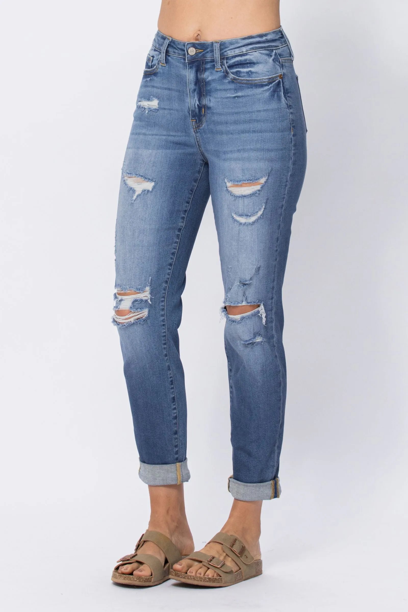 Hayley High Rise Boyfriend Jeans