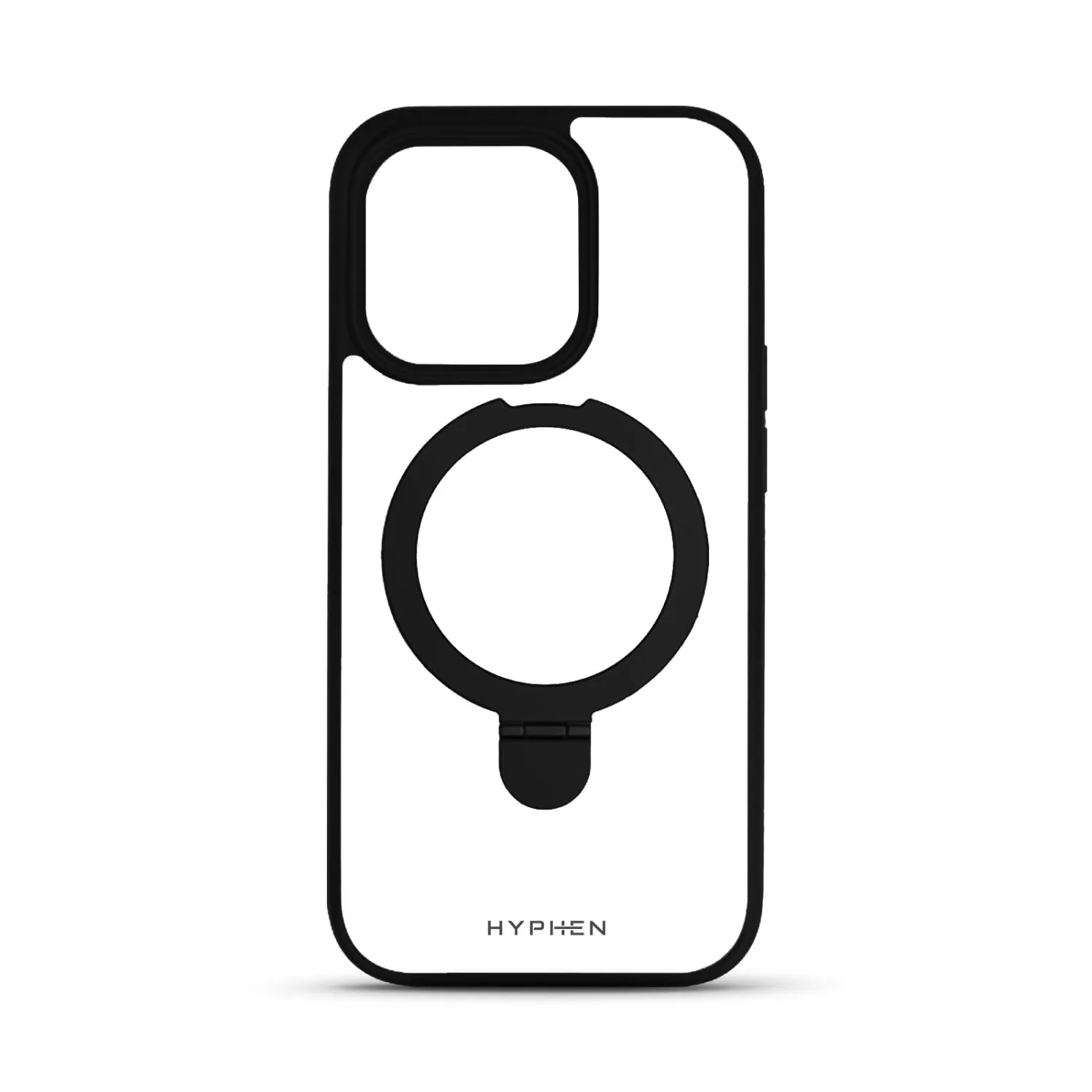 HYPHEN MagSafe Stand Case for iPhone 15 Pro Max - Black