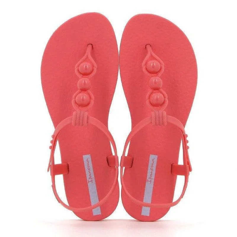 Ipanema Back-Strap Knotted Thong Sandals - Pink
