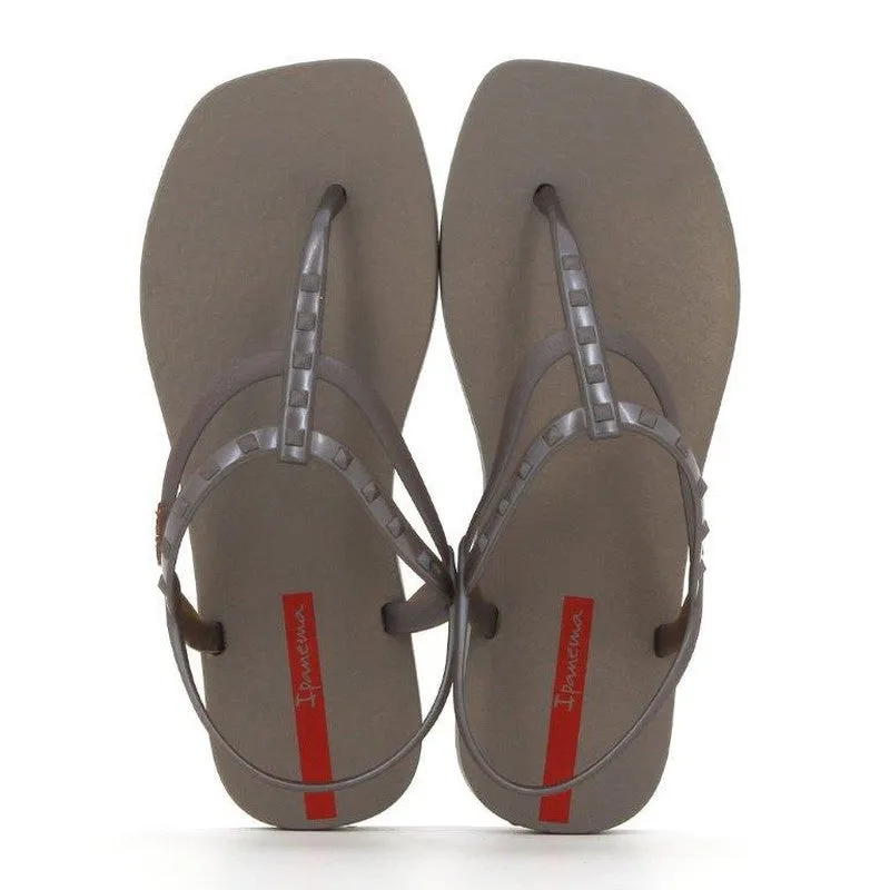 Ipanema Back Strap Sandals - Grey / Silver
