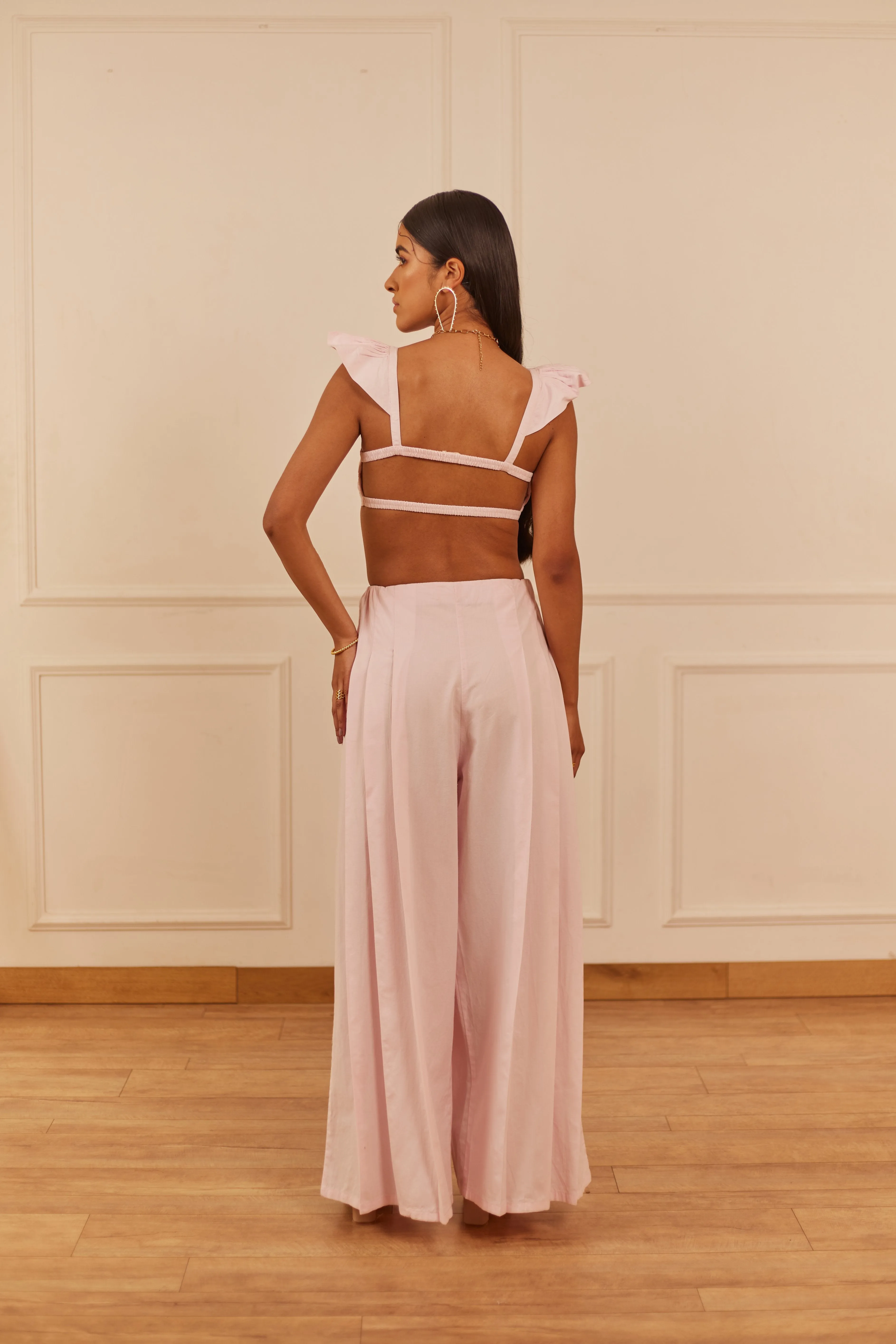 Kamal pleated coordinated set