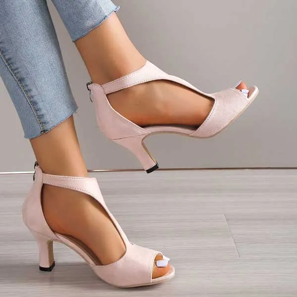 Liora  Elegant Orthopedic Heeled Sandals
