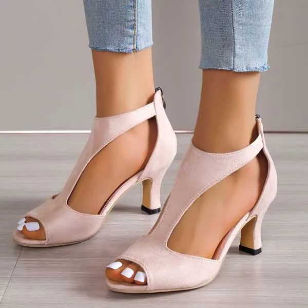 Liora  Elegant Orthopedic Heeled Sandals