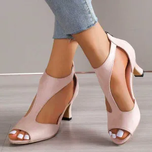 Liora  Elegant Orthopedic Heeled Sandals