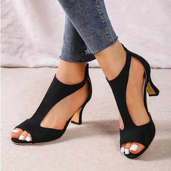 Liora  Elegant Orthopedic Heeled Sandals