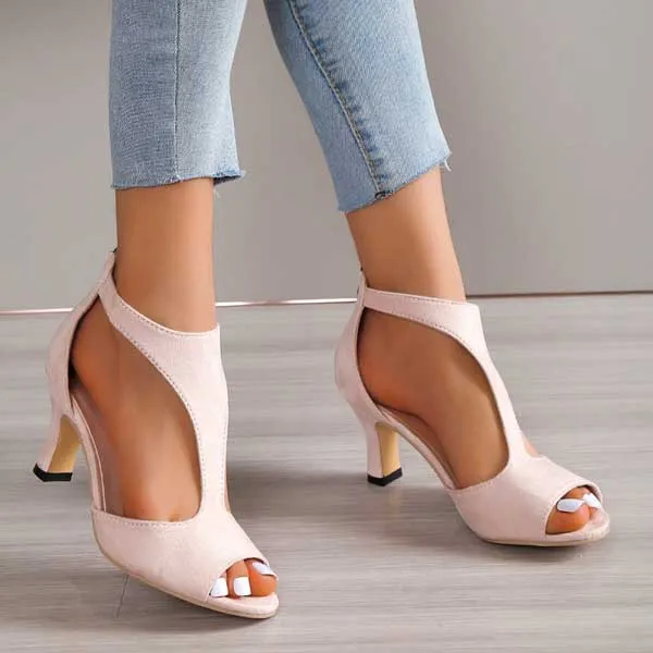 Liora  Elegant Orthopedic Heeled Sandals