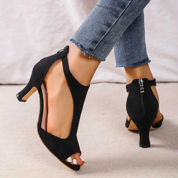 Liora  Elegant Orthopedic Heeled Sandals