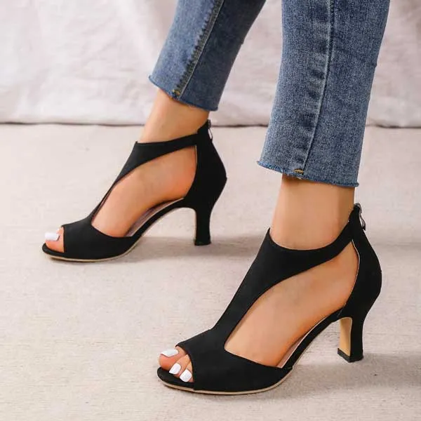 Liora  Elegant Orthopedic Heeled Sandals