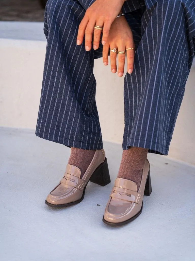 Loafers Ilze Khaki