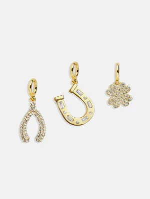 Luck Cluster Charm - Horseshoe