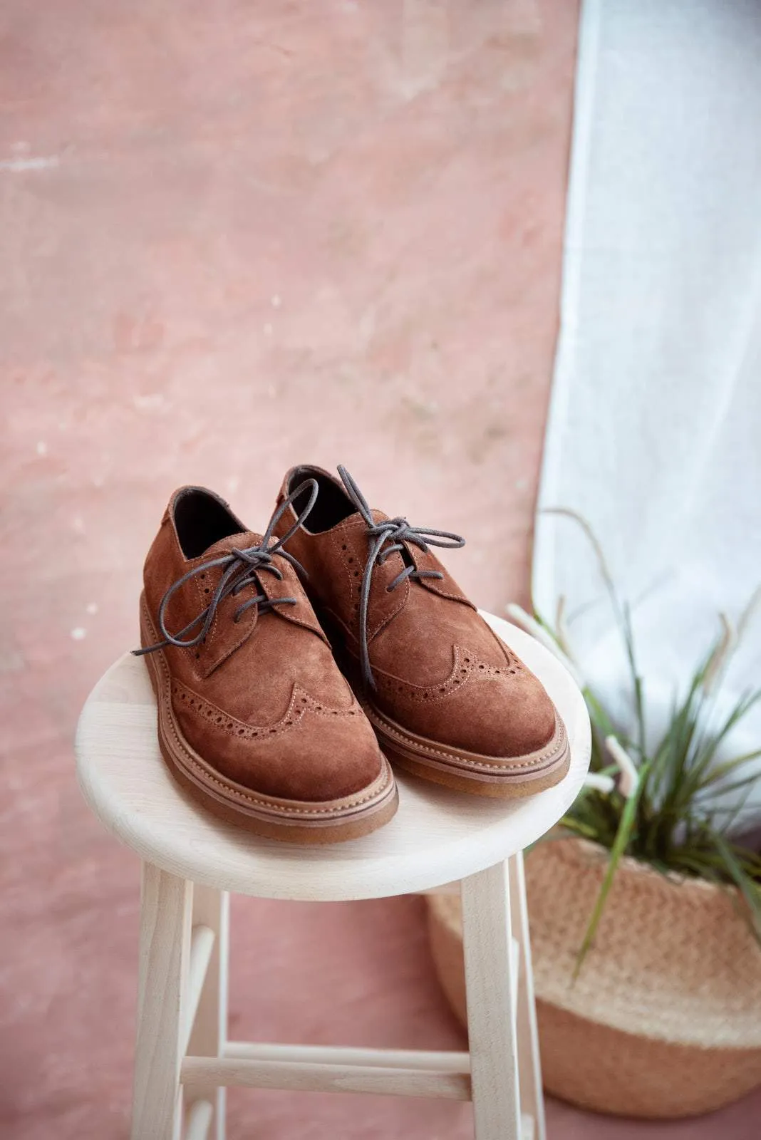 MACKAY SUEDE – Derby brogue