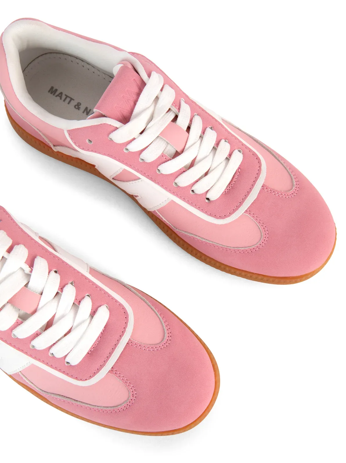 Matt & Nat  LEAF Women's Vegan Sneakers Pink