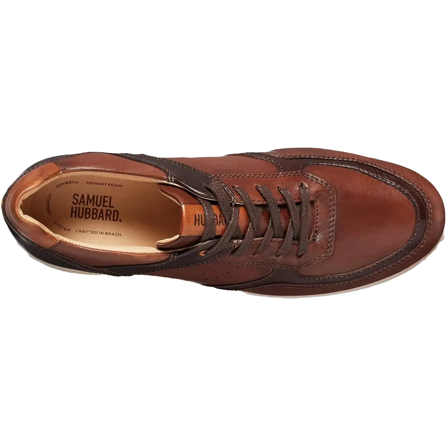 Men's Samuel Hubbard Olema Casual Antique Brown Leather