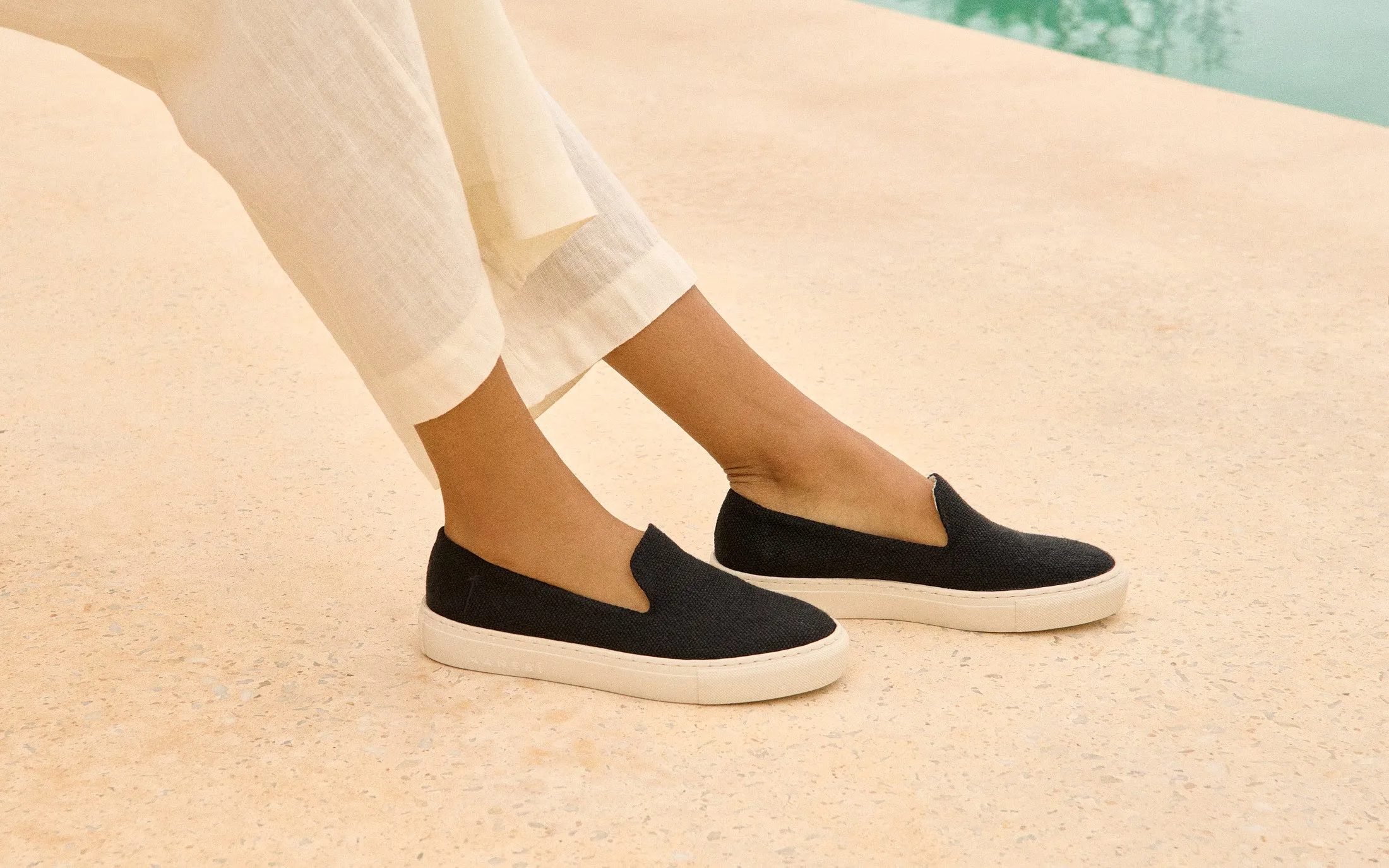 Organic Hemp Slip-On - O79SO - La Havana Black