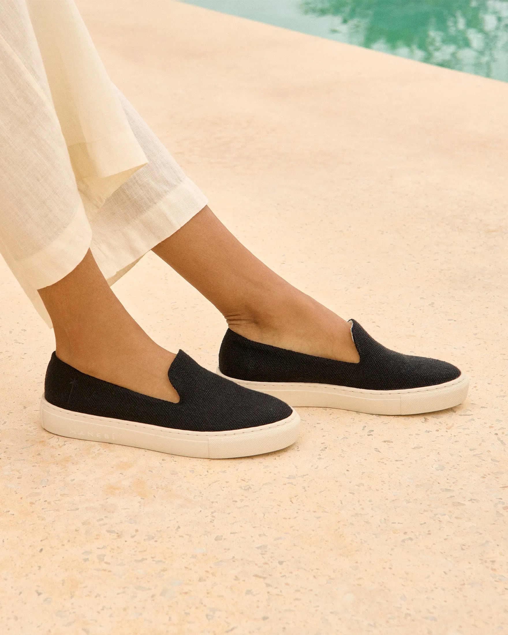 Organic Hemp Slip-On - O79SO - La Havana Black